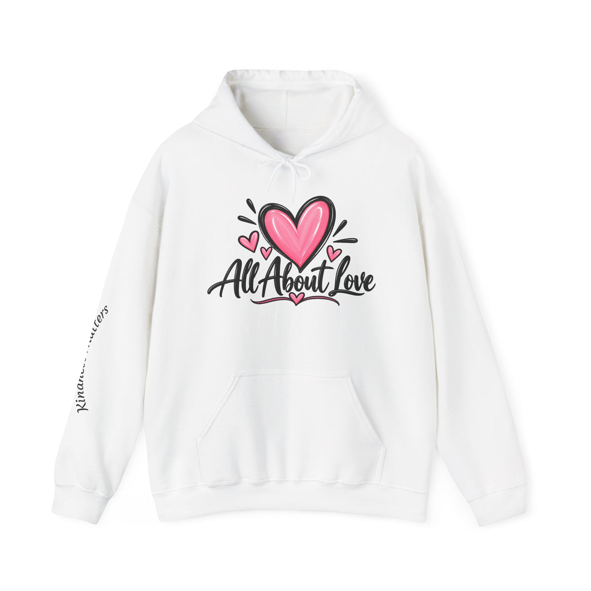 Kindness Matters Hoodie – All About Love Graphic Sweatshirt