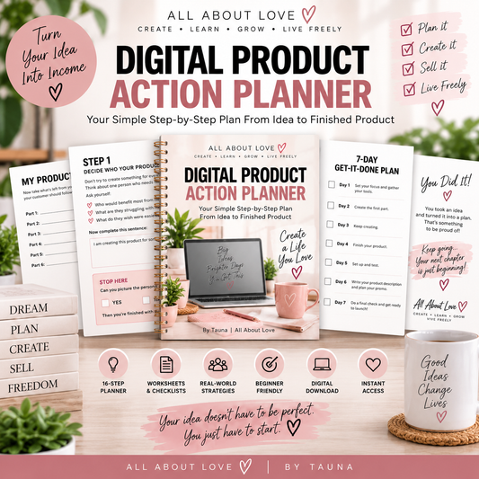 Digital Product Action Planner